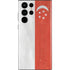 Singapore Flag Distressed Galaxy S22 Ultra Skin